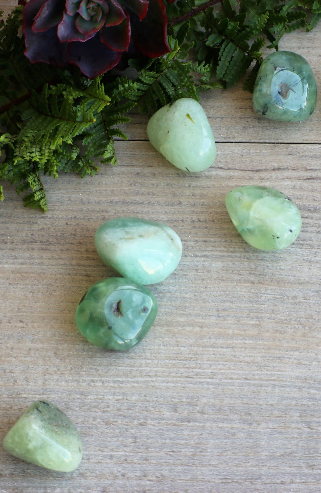 Prehnite Tumbled Stone